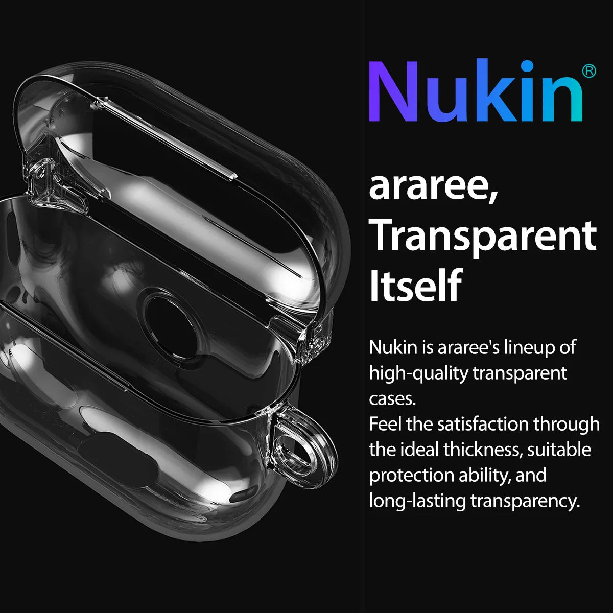 Araree Airpod 3 Nukin Clear - Case - Tashqila Araree Airpod 3 Nukin Clear - Case - Tashqila